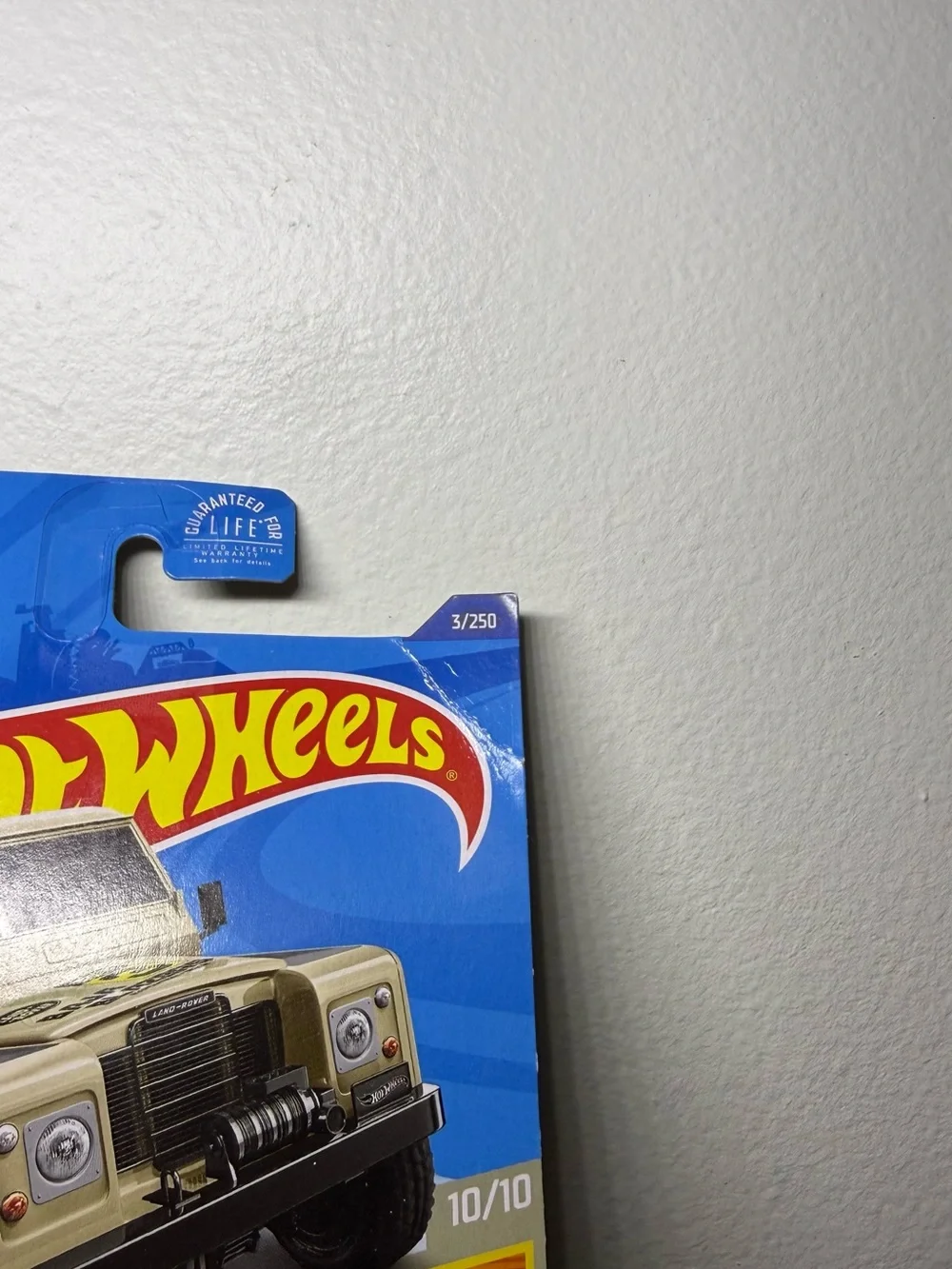 2017 Hot Wheels Land Rover Series 3 Pick Up Truck 3 / 250 Baja Blazers